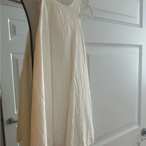 Zara casual linen shift dress